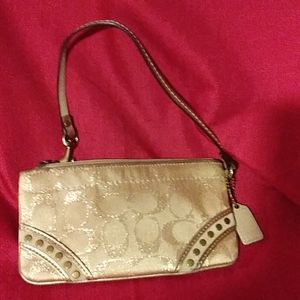 Authentic Coach wristlet